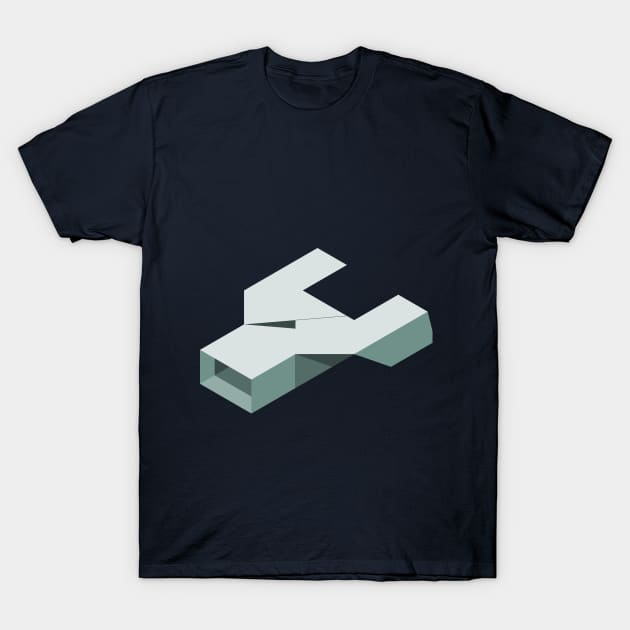 Vector Paperplane Ketch T-Shirt by Softawareness